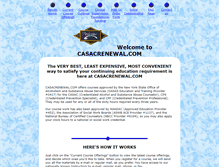 Tablet Screenshot of casacrenewal.com